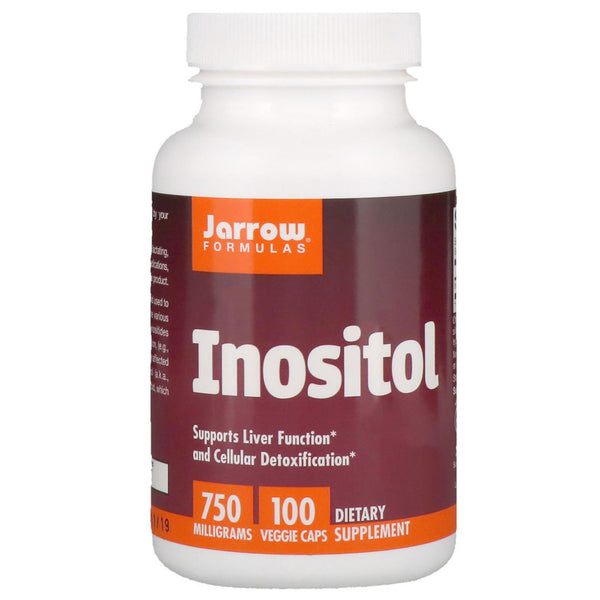 Jarrow Formulas, Inositol, 750 mg, 100 Veggie Caps - The Supplement Shop