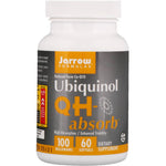 Jarrow Formulas, Ubiquinol, QH-Absorb, 100 mg, 60 Softgels - The Supplement Shop