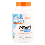 Doctor's Best, MSM with OptiMSM, 1,000 mg, 180 Capsules - The Supplement Shop