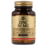 Solgar, Zinc, 50 mg, 100 Tablets - The Supplement Shop