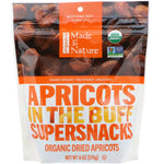 Made in Nature, Organic Dried Apricots, In The Buff Supersnacks, 6 oz (170 g) - The Supplement Shop