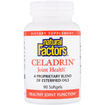 Natural Factors, Celadrin, Joint Health, 90 Softgels - The Supplement Shop