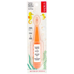 RADIUS, Totz Plus Brush, 3 Years +, Extra Soft, Peach, 1 Toothbrush - The Supplement Shop