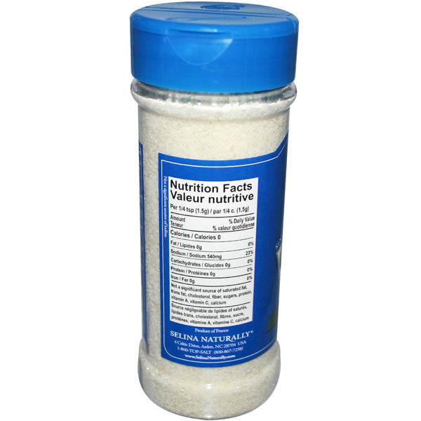 Celtic Sea Salt, Fine Ground, Vital Mineral Blend Shaker Jar, 8 oz (227 g) - The Supplement Shop