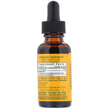 Herb Pharm, Andrographis, 1 fl oz (30 ml)