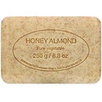 European Soaps, Pre de Provence Bar Soap, Honey Almond, 8.8 oz (250 g) - The Supplement Shop