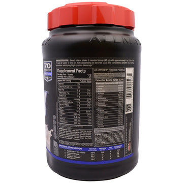 ALLMAX Nutrition, AllWhey Classic, 100% Whey Protein, French Vanilla, 2 lbs (907 g)