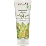 Derma E, Restoring Shea Body Lotion, Lemongrass & Thyme, 8 oz (227 g) - The Supplement Shop