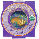 Badger Company, Organic, Night-Night Balm, Lavender & Chamomile, .75 oz (21 g) - The Supplement Shop