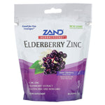 Zand, Herbalozenge, Elderberry Zinc, Sweet Elderberry, 80 Lozenges - The Supplement Shop