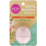 EOS, 100% Natural Shea Lip Balm, Apricot, 0.25 oz (7 g) - The Supplement Shop