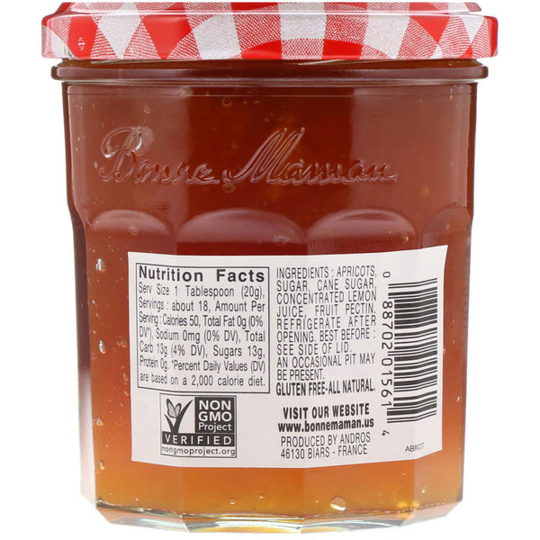 Bonne Maman, Apricot Preserves, 13 oz (370 g) - The Supplement Shop