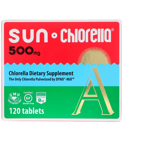 Sun Chlorella, A, 500 mg, 120 Tablets - The Supplement Shop