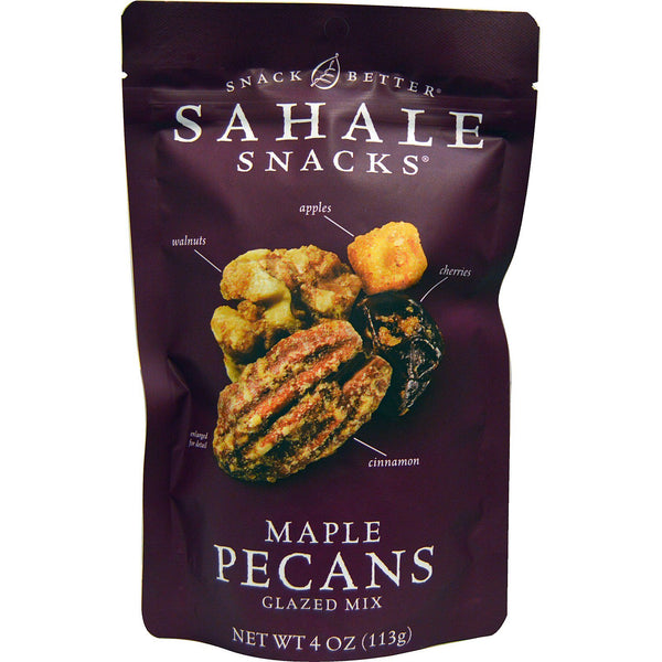 Sahale Snacks, Glazed Mix, Maple Pecans, 4 oz (113 g) - The Supplement Shop