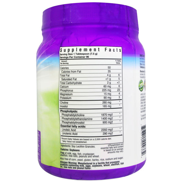 Bluebonnet Nutrition, Super Earth, Lecithin Granules, 1.6 lbs (720 g)