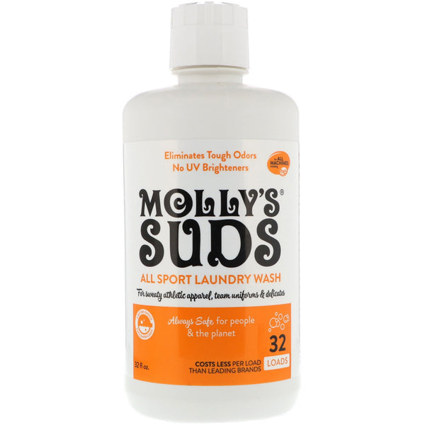 Molly's Suds, All Sport Laundry Wash, 32 fl oz (964.35 ml) - The Supplement Shop
