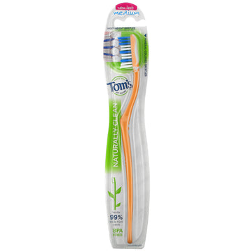 Tom's of Maine, Naturally Clean Toothbrush, Medium, 1 Toothbrush