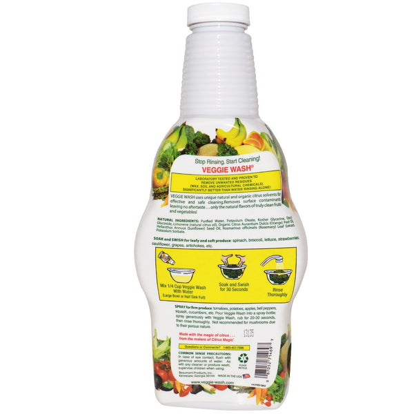 Citrus Magic, Veggie Wash, Fruit and Vegetable Wash, 32 oz (946 ml) - The Supplement Shop