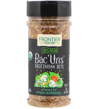 Frontier Natural Products, Organic Bac'Uns, Vegetarian Bits, 2.47 oz (70 g)