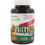 Nature's Plus, Source of Life, Animal Parade, Children's Chewable Multi-Vitamin and Mineral Supplement, Natural Cherry Flavor, 180 Animals - The Supplement Shop