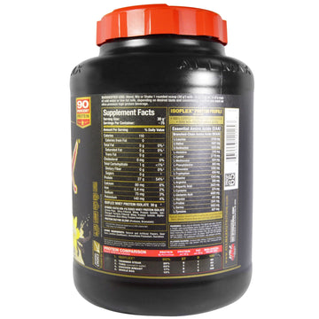ALLMAX Nutrition, Isoflex, Pure Whey Protein Isolate (WPI Ion-Charged Particle Filtration), Vanilla, 5 lbs (2.27 kg)