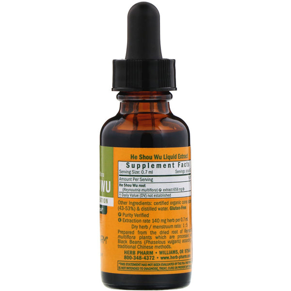 Herb Pharm, Fo-TI, System Restoration, 1 fl oz (30 ml)