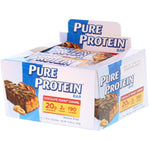 Pure Protein, Chocolate Peanut Caramel Bars, 6 Bars, 1.76 oz (50 g) Each - The Supplement Shop