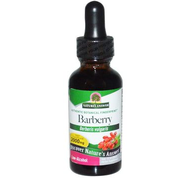 Nature's Answer, Barberry, Low-Alcohol, 2,000 mg, 1 fl oz (30 ml)