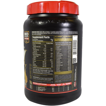 ALLMAX Nutrition, AllWhey Gold, 100% Whey Protein + Premium Whey Protein Isolate, Chocolate Peanut Butter, 2 lbs (907 g)