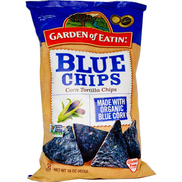 Garden of Eatin', Corn Tortilla Chips, Blue Chips, 16 oz (453 g)