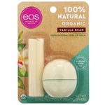 EOS, 100% Natural Shea Lip Balm, Vanilla Bean, 2 Pack, 0.39 oz (11 g) - The Supplement Shop