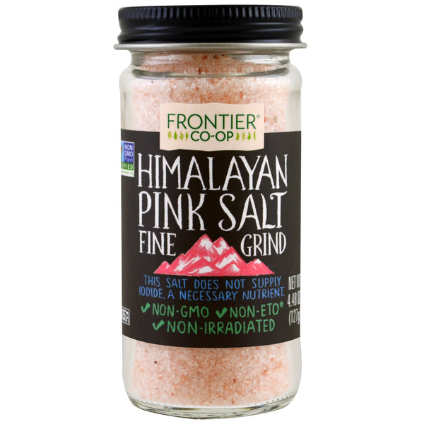 Frontier Natural Products, Himalayan Pink Salt, Fine Grind, 4.48 oz (127 g)