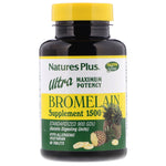 Nature's Plus, Bromelain Supplement 1,500, Ultra Maximum Potency, 60 Tablets - The Supplement Shop