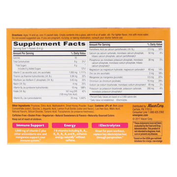 Emergen-C, 1,000 mg Vitamin C Daily Immune Support, Pink Lemonade, 30 Packets, 0.33 oz (9.4 g) Each