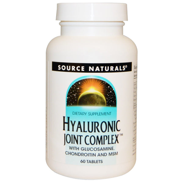 Source Naturals, Hyaluronic Joint Complex, 60 Tablets - The Supplement Shop