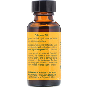 Herb Pharm, Calendula Oil, 1 fl oz (30 ml)