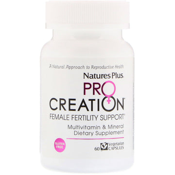 Nature's Plus, ProCreation, Female Fertility Support, 60 Vegetarian Capsules