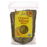 Jiva Organics, Organic Moong Whole, 2 lbs (908 g) - The Supplement Shop