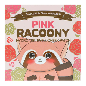 Secret Key, Pink Racoony Hydro Gel Eye & Cheek Patch, 60 Patches