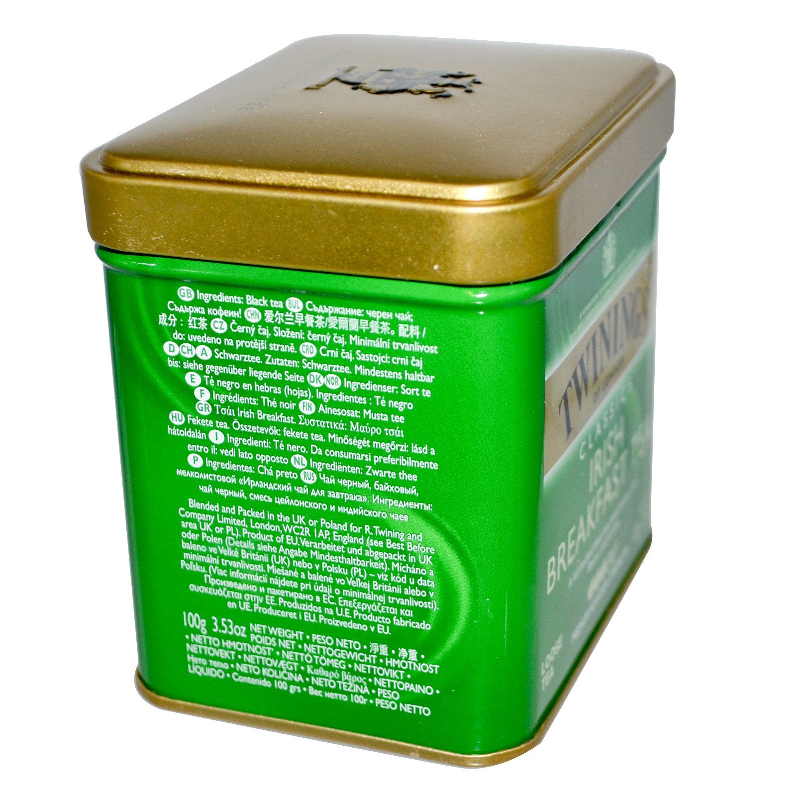 Trà Xanh Kiểu Anh Buổi Sáng, Golden Tipped English Breakfast, Loose Tea Leaf 353 Oz 100g Twinings Trà Xanh Kiểu Anh Buổi Sáng, Golden Tipped English Breakfast, Loose Tea Leaf 353 Oz 100g Twinings