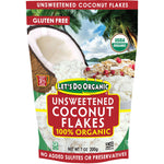 Edward & Sons, Let's Do Organic, 100% Organic Unsweetened Coconut Flakes, 7 oz (200 g) - The Supplement Shop