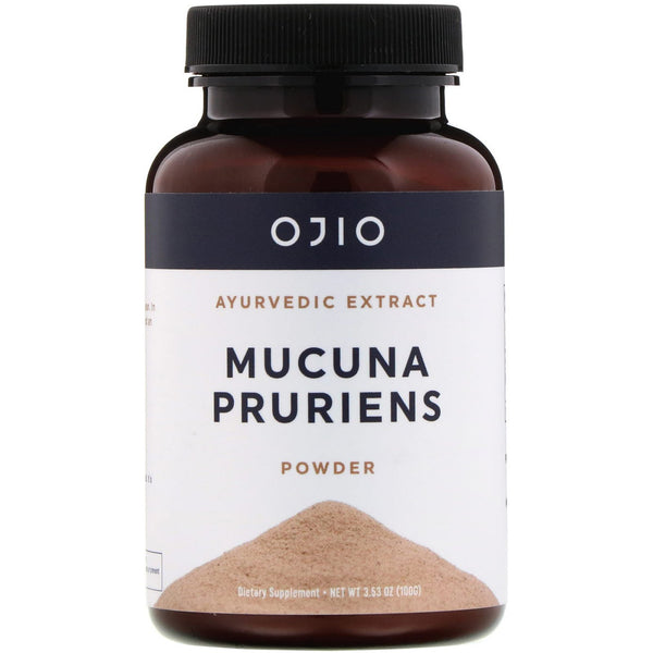 Ojio, Mucuna Pruriens Powder, 3.53 oz (100 g) - The Supplement Shop