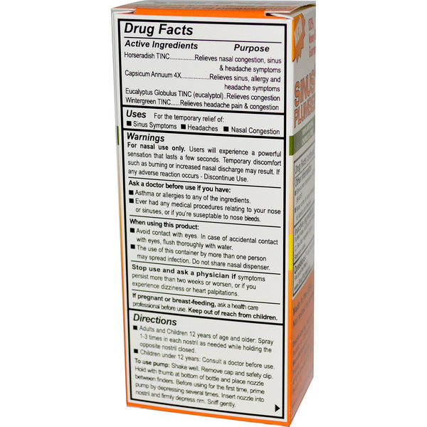 Greensations, Sinus Plumber, All Natural Nasal Spray, 0.68 fl oz (20 ml) - The Supplement Shop