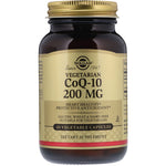 Solgar, Vegetarian CoQ-10, 200 mg, 60 Vegetable Capsules - The Supplement Shop