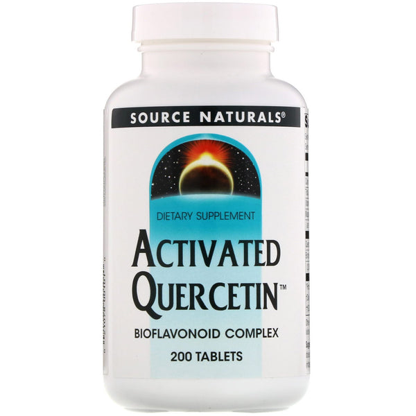 Source Naturals, Activated Quercetin, 200 Tablets - The Supplement Shop