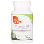 Zahler, Vitamin D3, 50,000 IU, 120 Capsules - The Supplement Shop