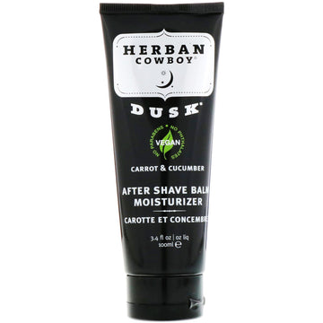 Herban Cowboy, After Shave Balm Moisturizer, Carrot & Cucumber, 3.4 fl oz (100 ml)