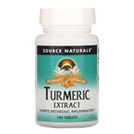 Source Naturals, Turmeric Extract, 100 Tablets - The Supplement Shop