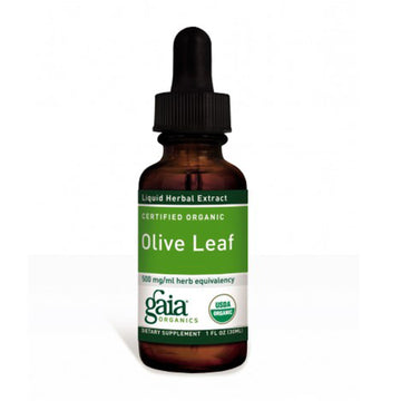 Gaia Herbs, Organic Olive Leaf, 1 fl oz (30 ml)