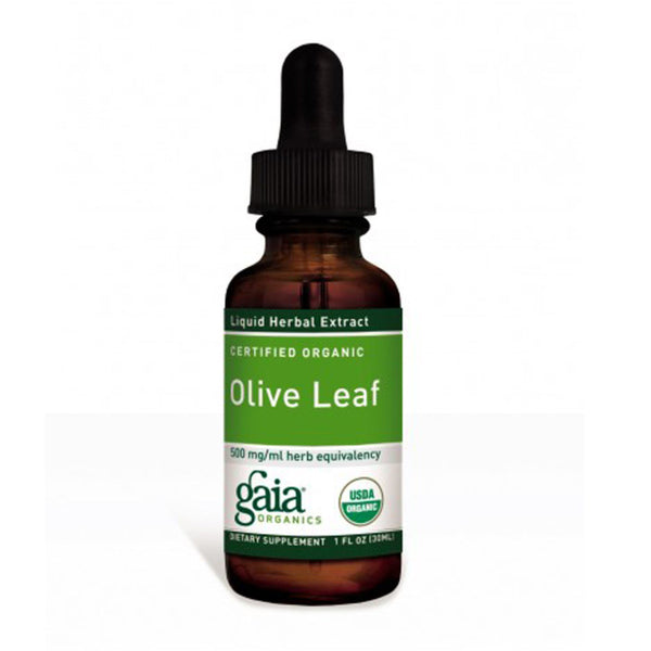 Gaia Herbs, Organic Olive Leaf, 1 fl oz (30 ml) - The Supplement Shop